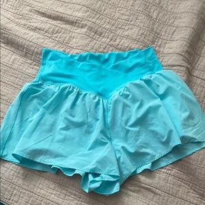 Aerie Light Blue Athletic Shorts